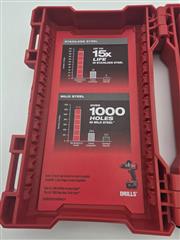 Milwaukee Tool 48-89-9291 Pro-Grade 3pc Cobalt Step Drill Bit Set/Kit w/ Case